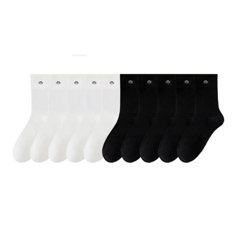 Lan Miao Mid Calf Socks Women's 10 Pack-9
