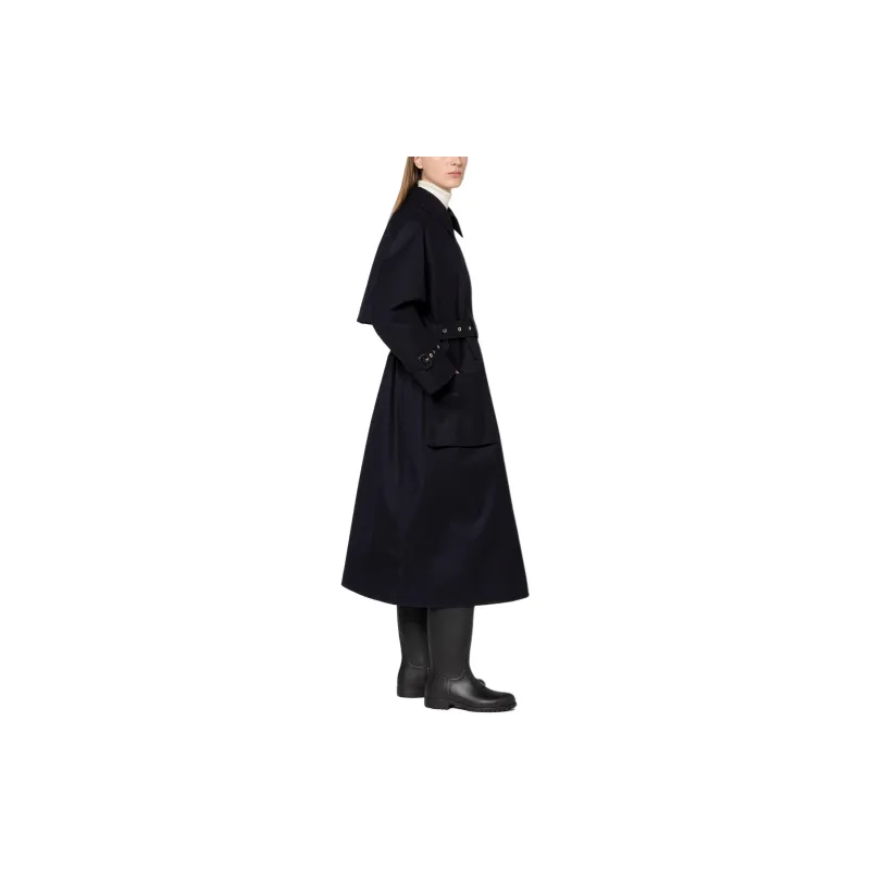MACKINTOSH SS24 Trench Coat Women's Midnight Blue-3