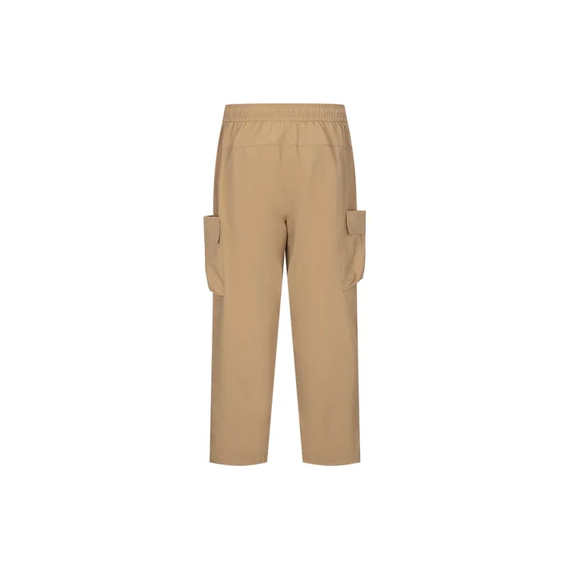 Reebok Casual Pants Unisex Yellow Khaki-1