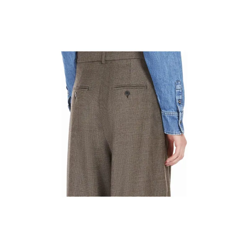 WEEKEND MaxMara Casual Pants Women's Dark Brown-4