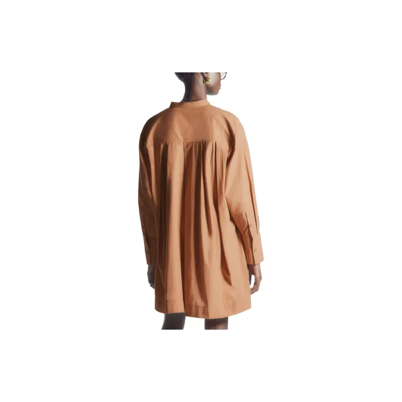 COS Long Sleeved Dresses Women's Orange-2
