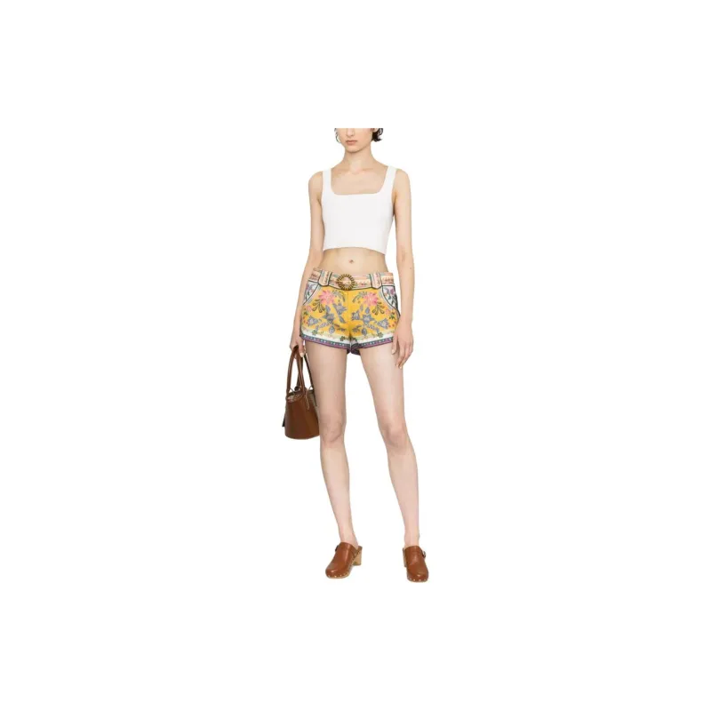 Zimmermann Casual Shorts Women's Earth Yellow-1
