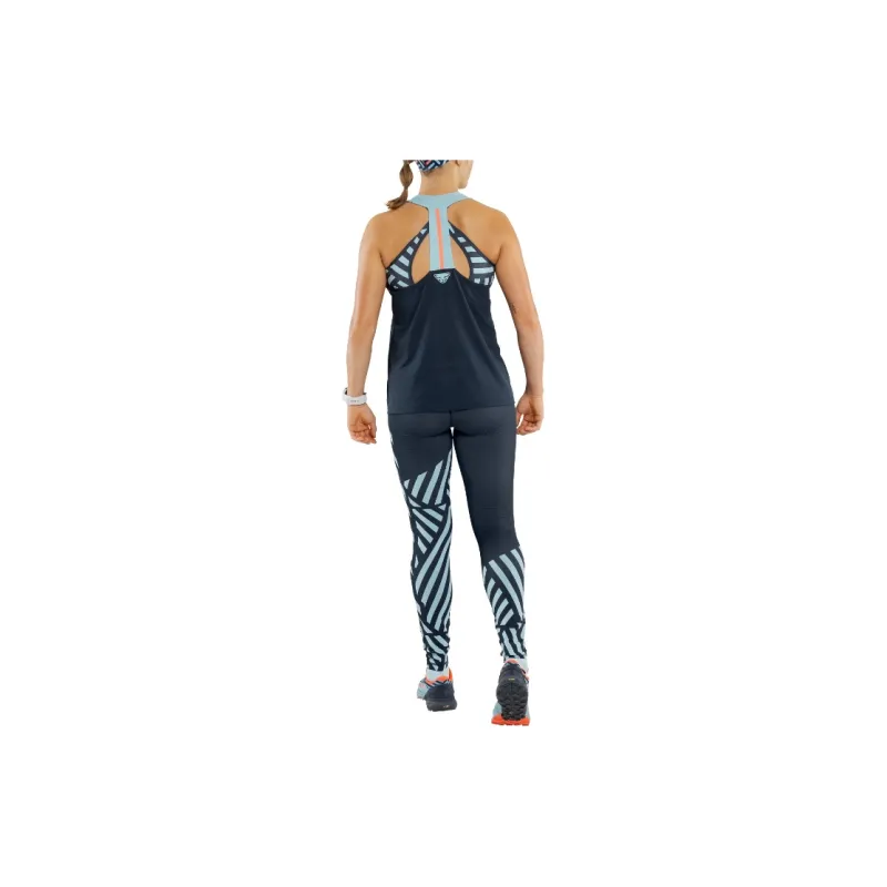 DYNAFIT Trail Graphic Athletic Trousers Women's Blueberry Dazzle-2