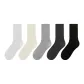 [5 Pack]White+Milk White+Light Gray+Dark Gray+Black