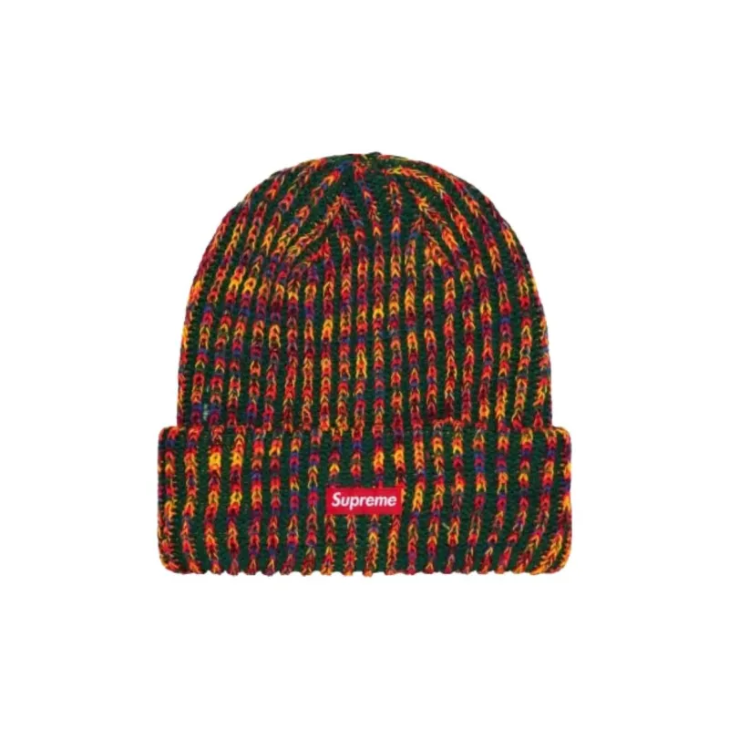 Supreme Rainbow Loose Gauge Beanie-0