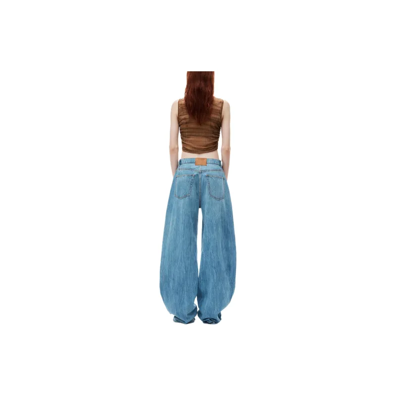 Alexander Wang Low Waisted Oversized Jeans-2
