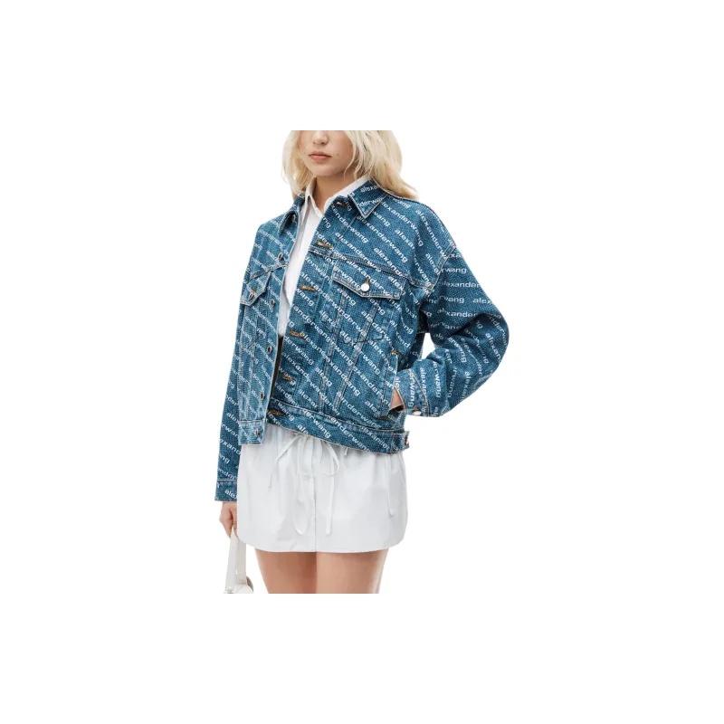 Alexander Wang Button Up Denim Jacket-2