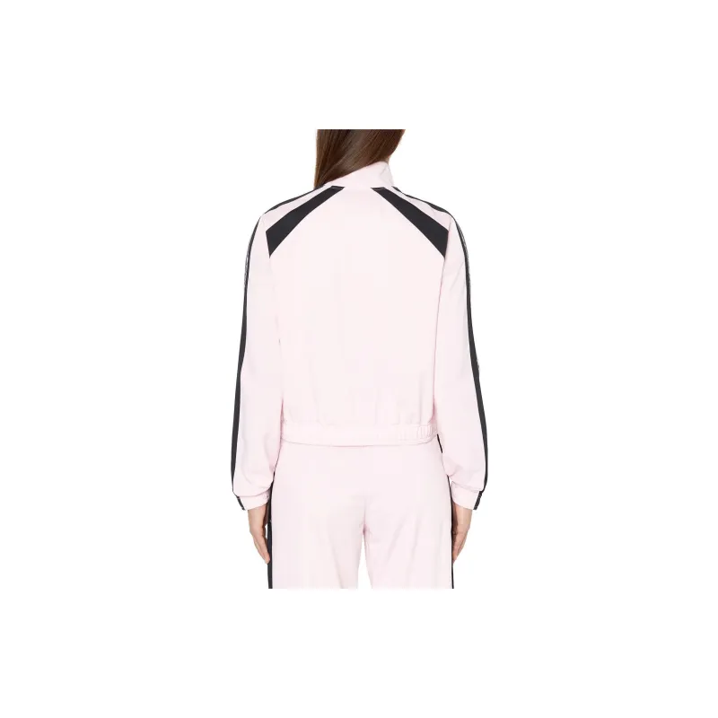 DIESEL Jackets Coats Women's Pink White-2