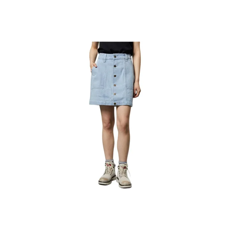 Dickies Denim Short Skirts Women's-1