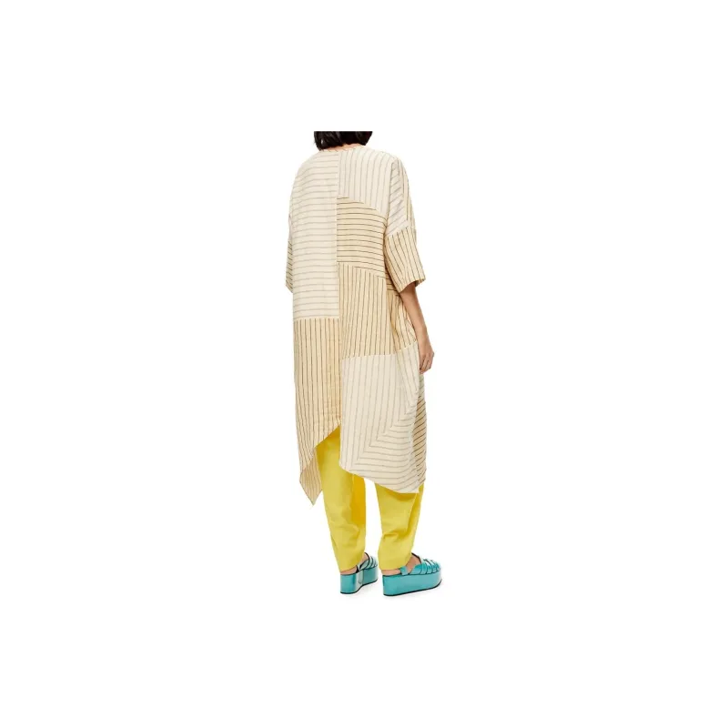LOEWE Short Sleeved Dresses Women's Yellow-2