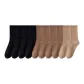 4 Black+4 Coffee+2 Khaki