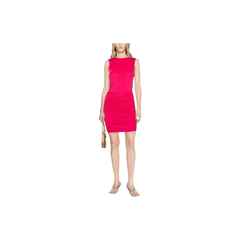Elisabetta Franchi Sleeveless Dress Women's Fuchsia-1