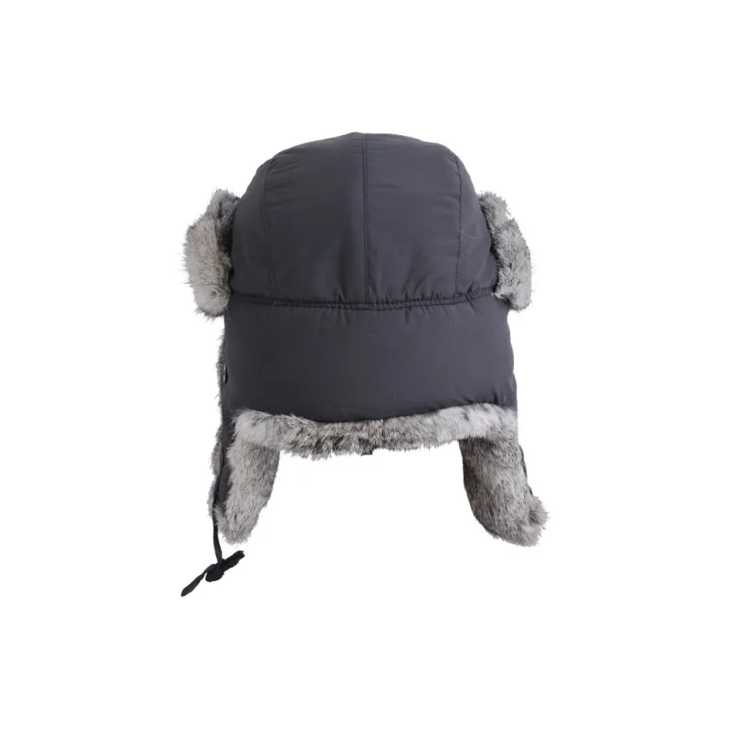KENMONT Rabbit Fur Blend Trapper Hats Men's-14