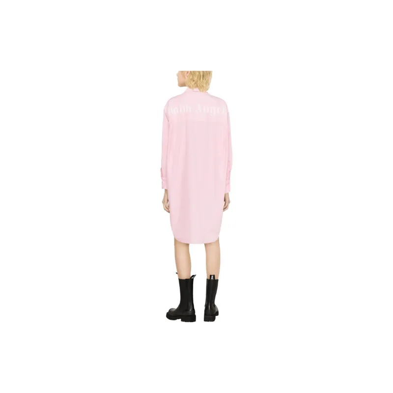 PALM ANGELS Long sleeve Shirt Dress-2