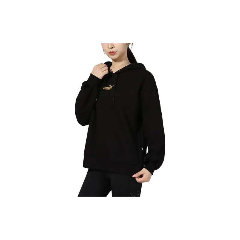 PUMA Sweatshirts Women's Black-2