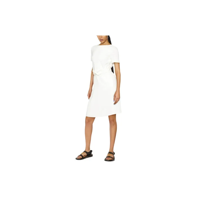 EMPORIO ARMANI SS22 Dress Women's White-3