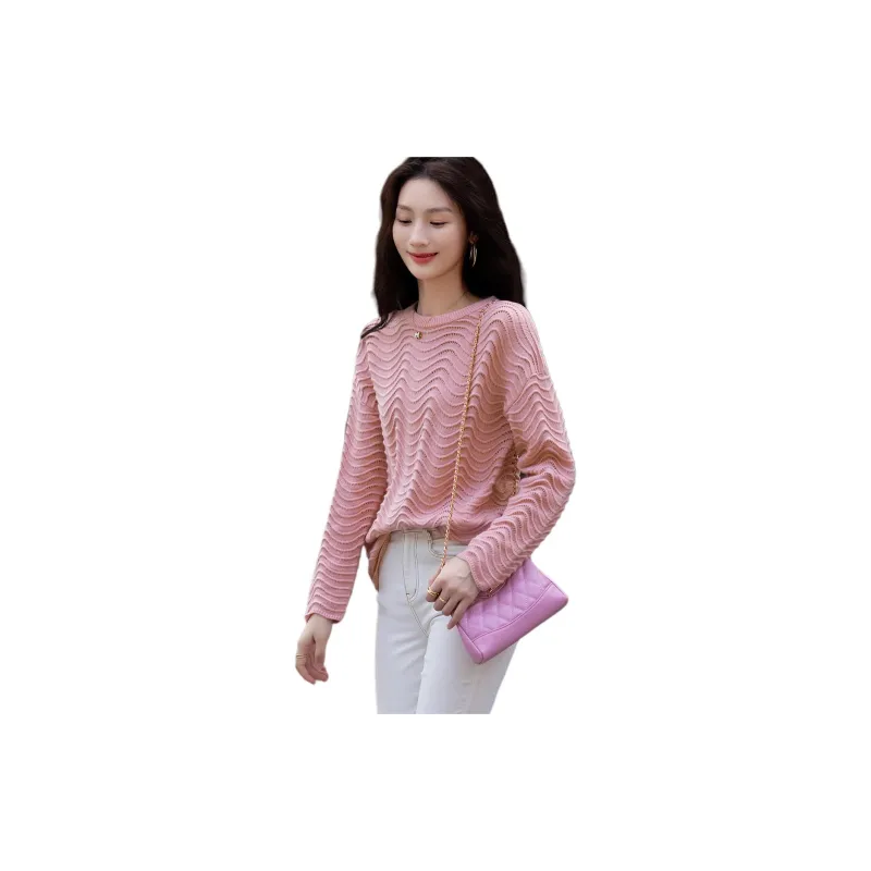 【dme】 Knitwear Women's Light Peach Pink-2