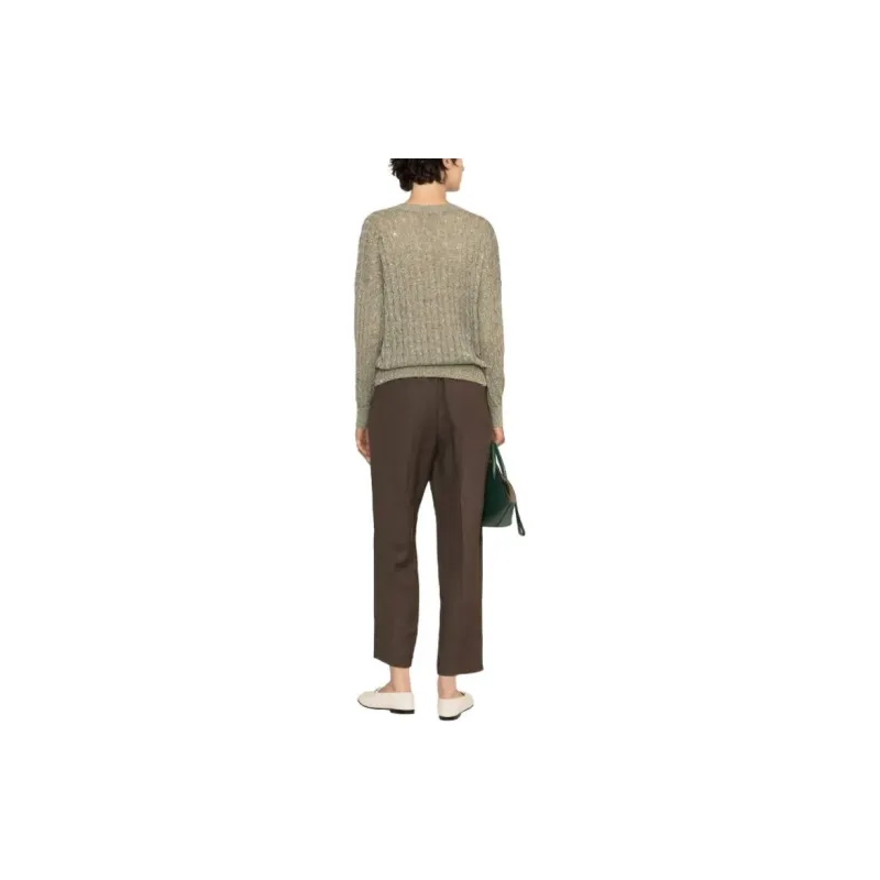 Brunello Cucinelli Casual Pants Women's Brown-2