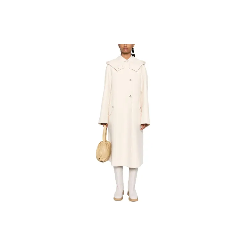 JIL SANDER Coats Women's White-1