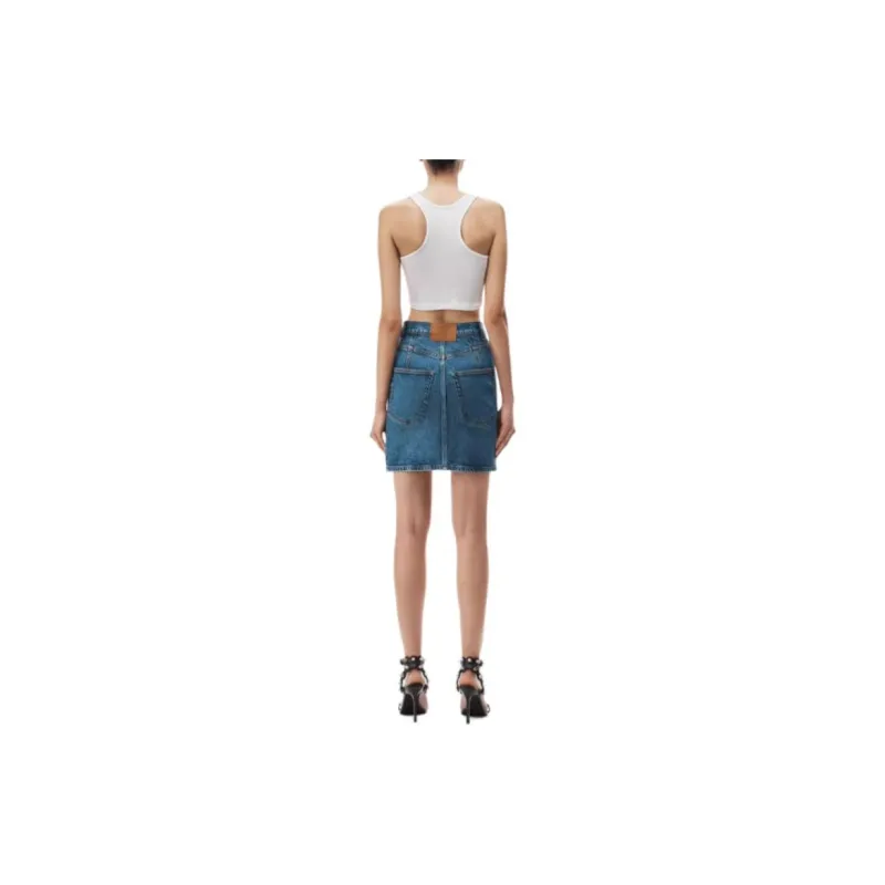 Alexander Wang High Waisted Button Up Skirt-3