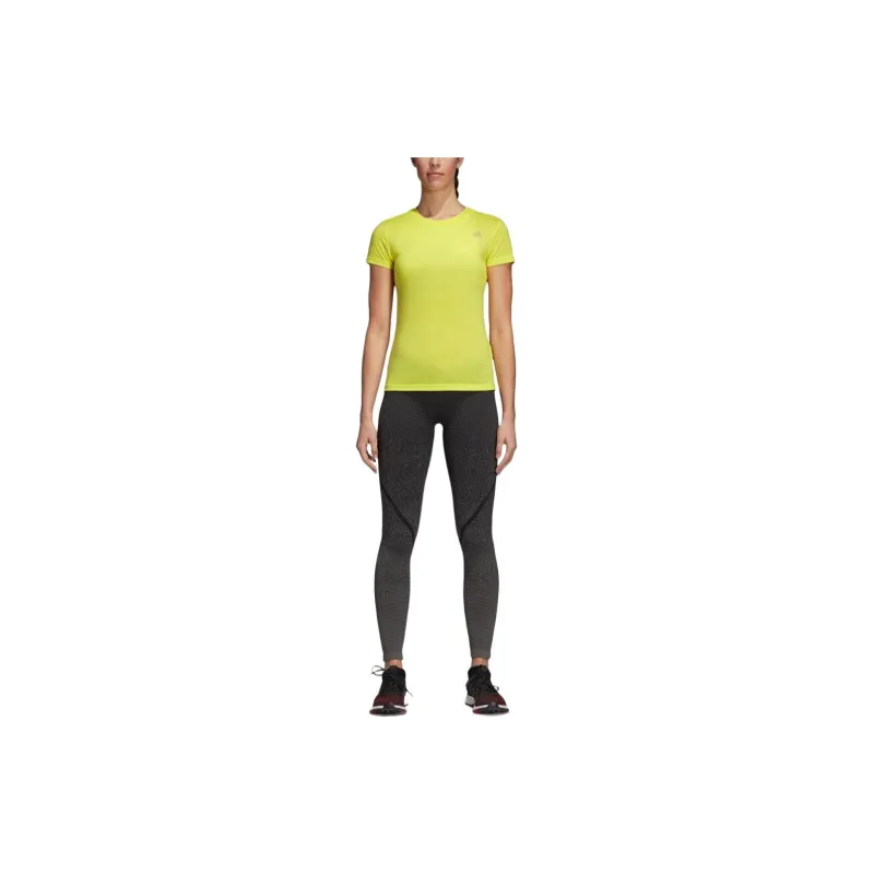 Adidas T-Shirts Women's Yellow-6