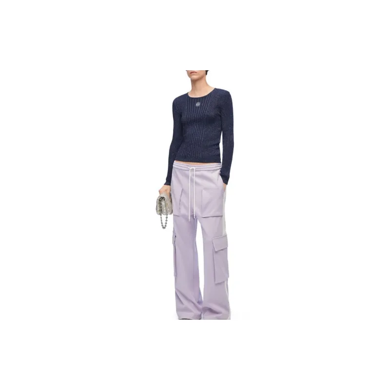 LOEWE SS24 Knitwear Women's Dark Blue-3