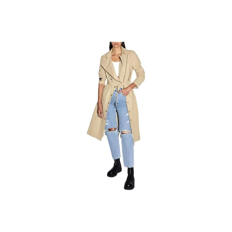 Ksubi Incognito Biker Twill Trench Coat-4