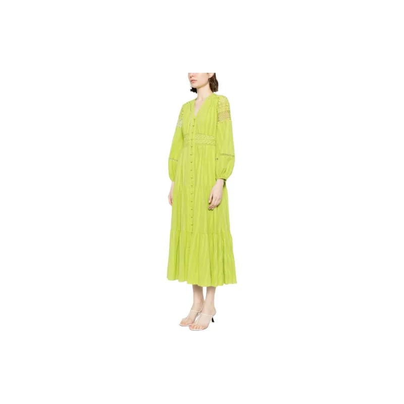 DVF Diane Von Furstenberg Gigi Cotton Midi Dress-3