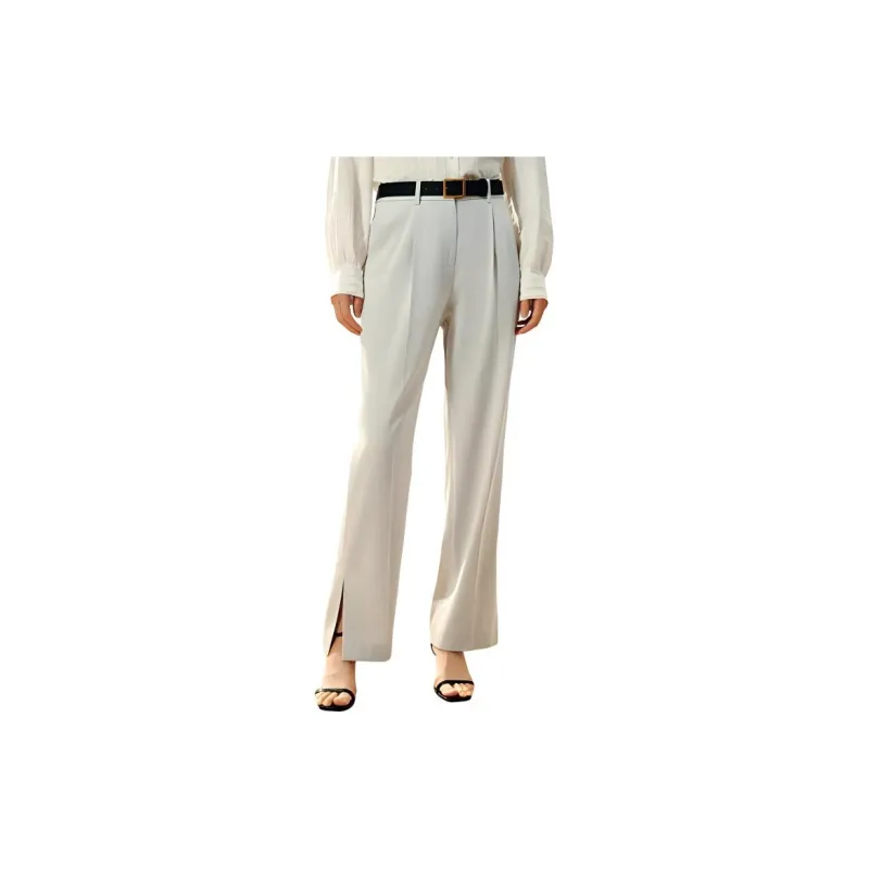 INSUN Suit Trouser Women's Light Gray-2