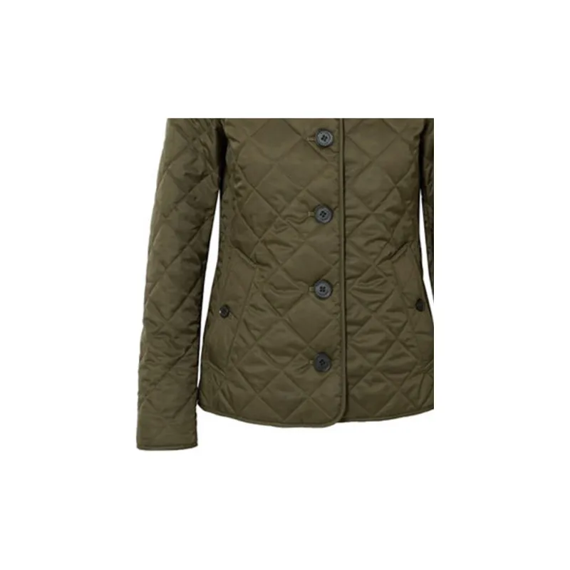 Burberry Puffer Jacket Women's Olive Green-3