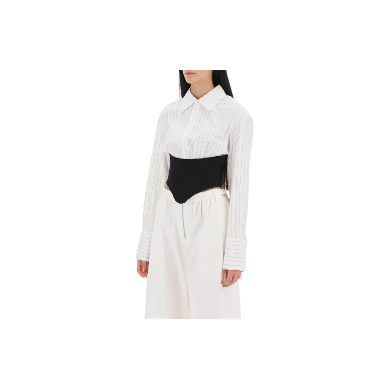 DION LEE Shirts Women's White-3
