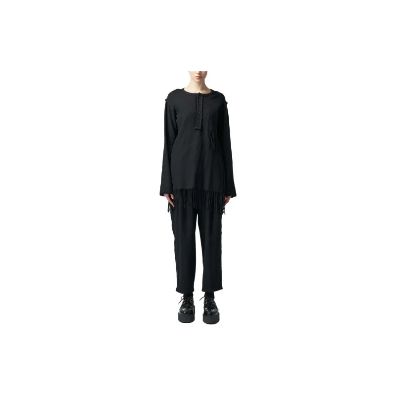 Yohji Yamamoto Casual Pants Women's Black-2