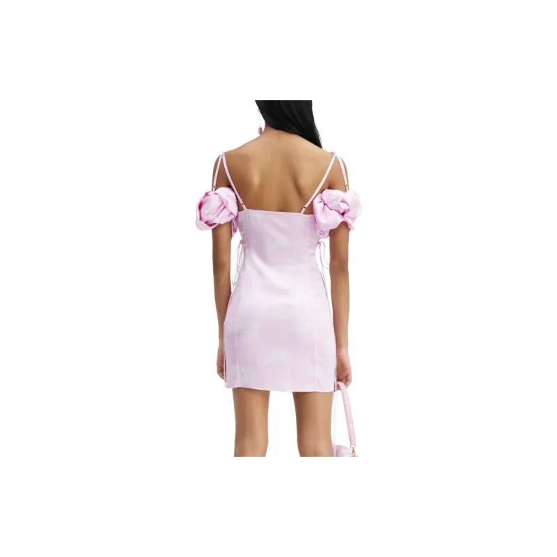 Jacquemus La Mini Robe Chouchou Off White-7