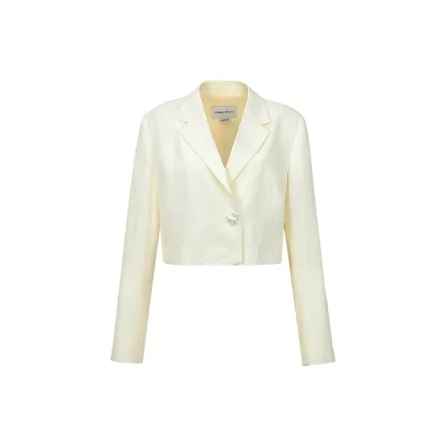 URBAN REVIVO Business Suits Women's Off White