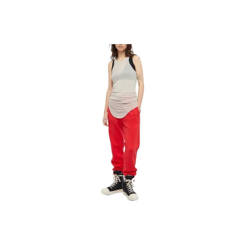 1017 ALYX 9SM Knitted Sweatpants Women's Red-1