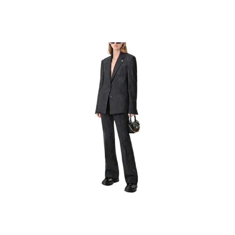 AMIRI Sequin pinstripe Blazer-3