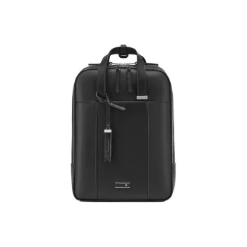 SAMSONITE Cow Leather Backpack Women's Black
