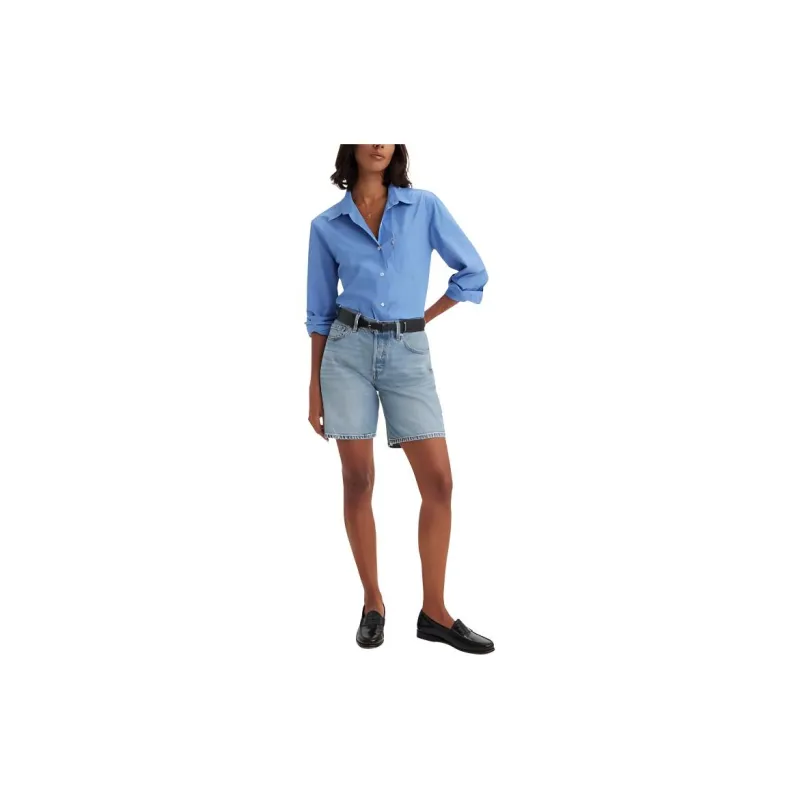 Levi's Denim Shorts Women's Blue-2
