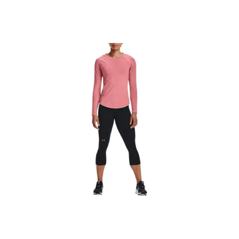 Under Armour T Shirt Women's Pink-2