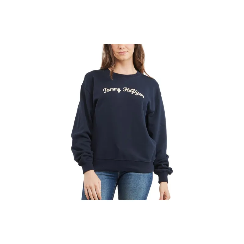 Tommy Hilfiger Sweatshirt Women's Dark Blue-3