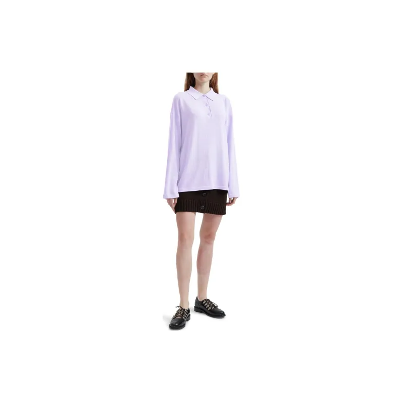 Acne Studios Polo Shirts Women's Purple-2