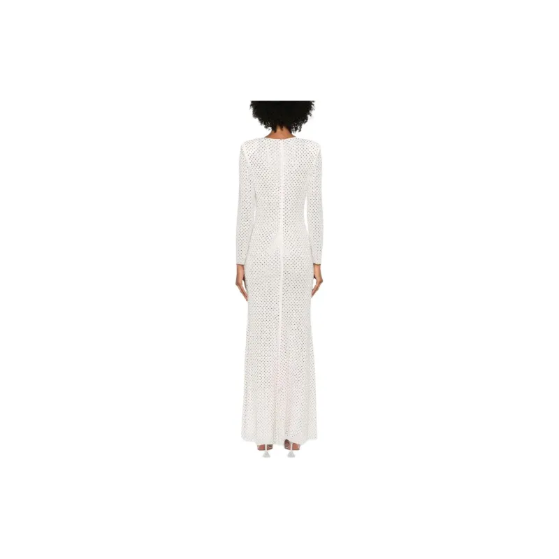 Self-portrait Embellished Keyhole Maxi Dress-2