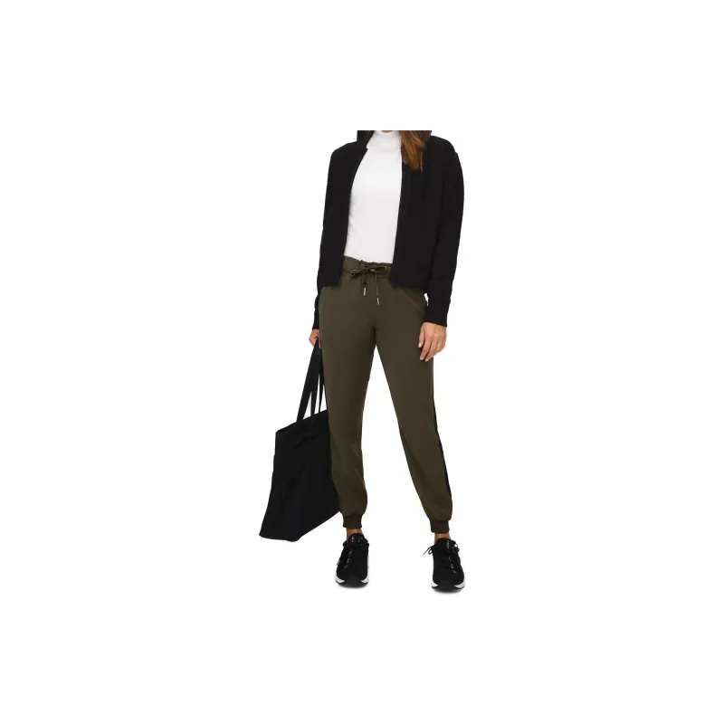 Lululemon On The Fly Velvet Trim Athletic Trousers Women's Dark Olive Green-2
