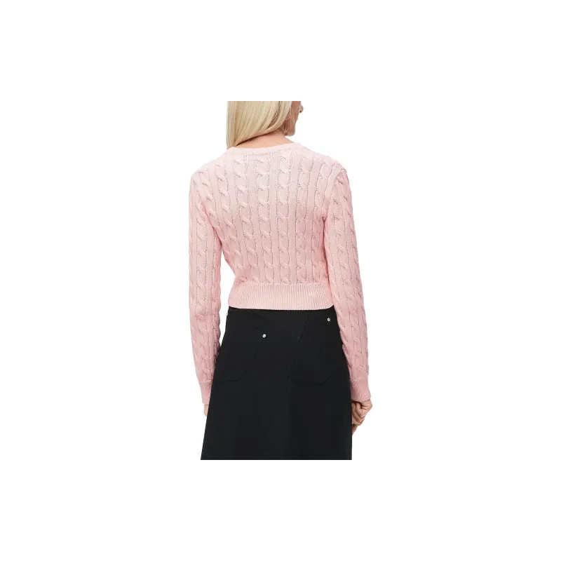 LOEWE FW24 Knitwear Women's Baby Pink-1