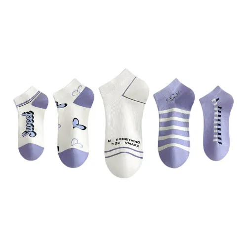 ROBINHOOD Ankle Socks Women's 5 Pack