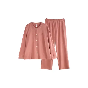 Xuan Liang Pajama Set Women's Camellia Pink