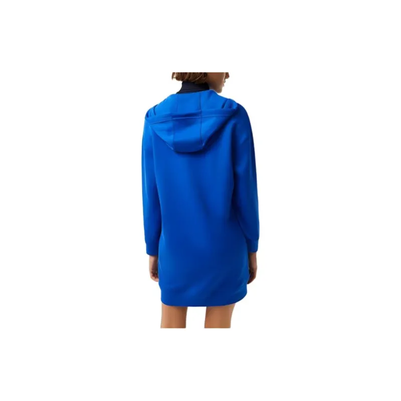 LACOSTE Long-Sleeved Dresses Women's Dark Blue-2
