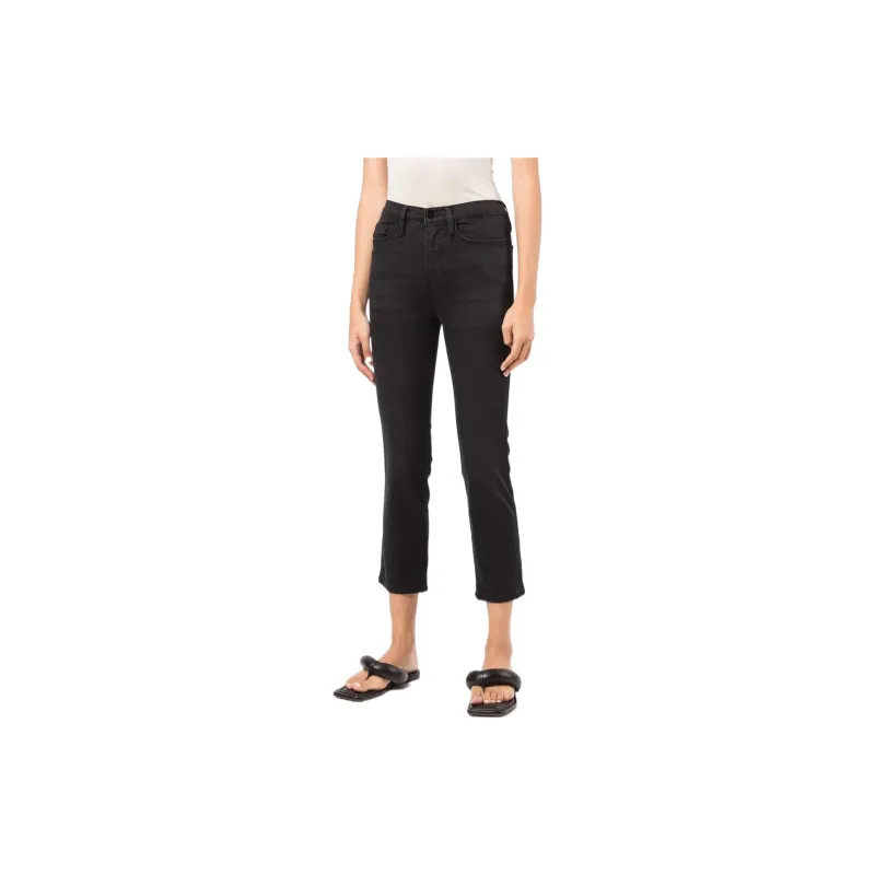 FRAME Cropped Straight leg Jeans-2