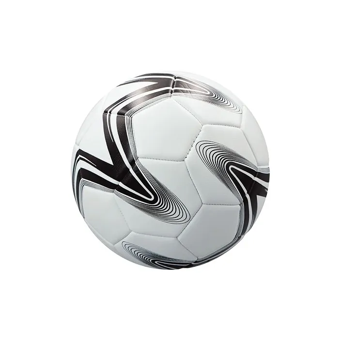 SIPAKESPORT Size 4 5 Size Soccer PU Machine Stitched Soccer Ball Unisex Black White Stars-1
