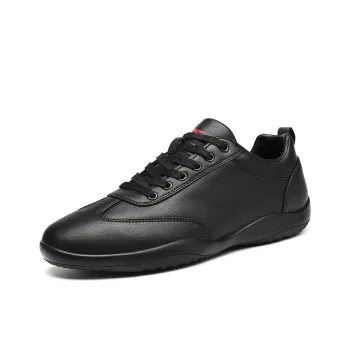 RED DRAGONFLY Golf Casual Athletic Shoes Wear resistant And Lightweight Low Top Soft Soled Travel Shoes Men's Black